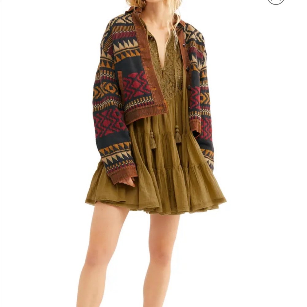 Free People Endless Summer Something
Special Long Sleeve Minidress